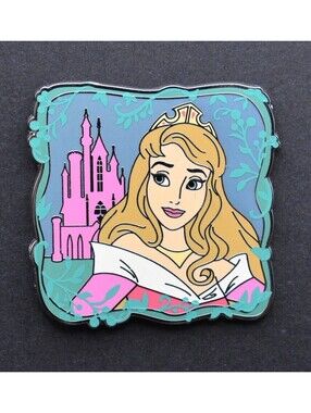 Disney Sleeping Beauty Aurora Castle Princess Mystery Pin (C7)